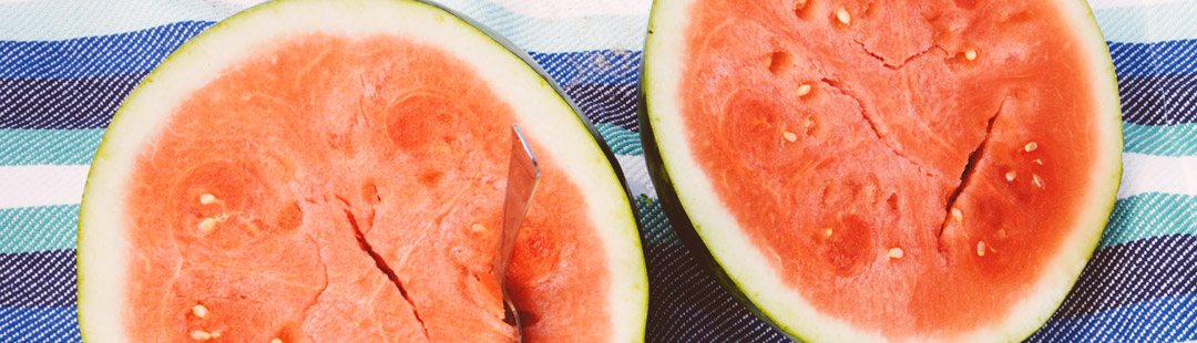 delicious ripe watermelon